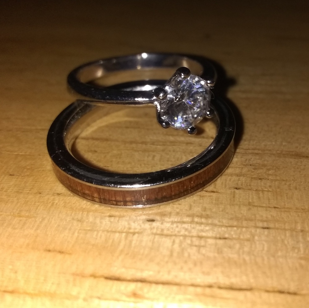 Wedding Set - Stainless Steel - Size 5